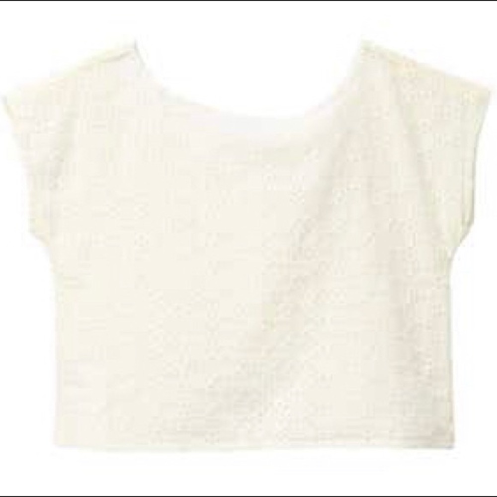 Tea Collection Eyelet Easy Fit Top